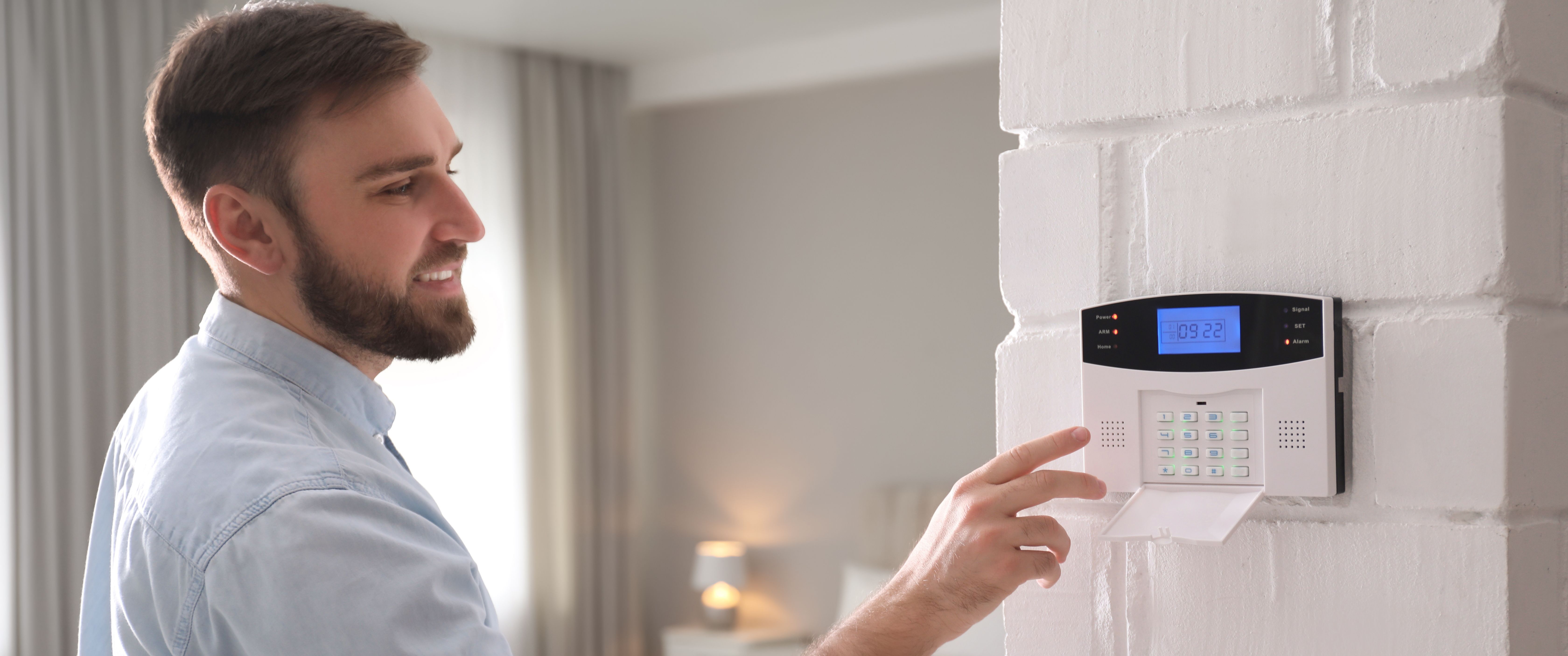 Professional intruder alarm installation