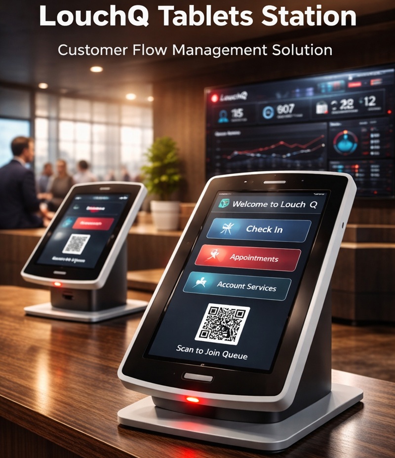 LouchQ Tablet Station